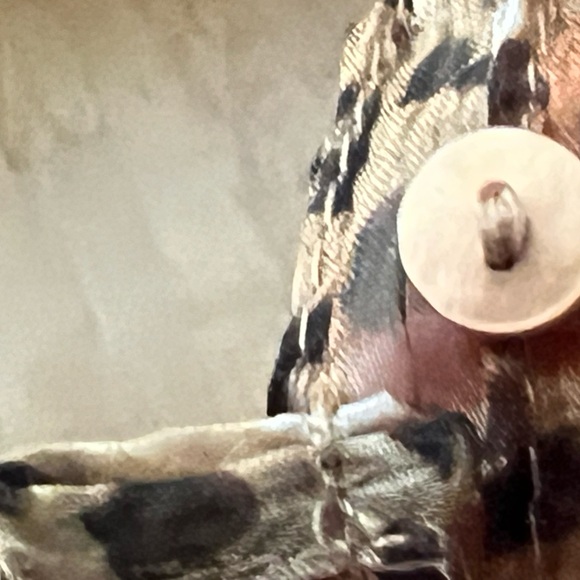 🐆⛱️👙V-Neck Sheer Maxi Leopard Print Swimsuit Cover Up / Poncho / Beach & Pool - Picture 8 of 17